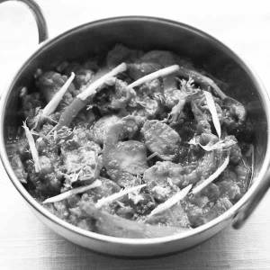 Mushroom kadhai