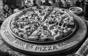 Capsicum Paneer Pizza