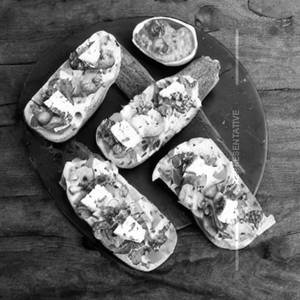 Mediterranean Feta Toasters