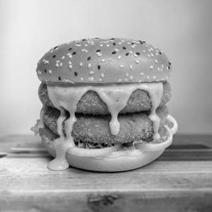 Veggie Double Makhni Burger