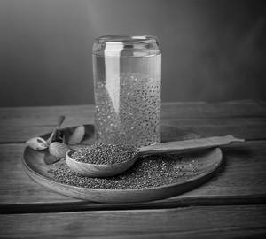 Chia Seeds Water Chilled