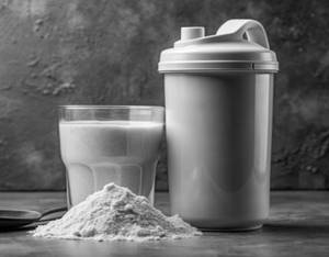 Iced Whey Protein Shake