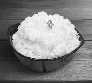 Steamed rice