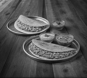 Egg Dosa + Chiken Keema Dosa Combo