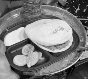 Special chicken shawarma plate