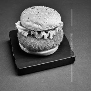 Smoked Cottage Cheese Burger