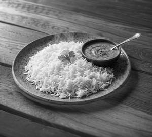 Steamed Rice half