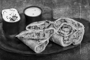Soya Malai Chaap Egg Roll [Parantha]