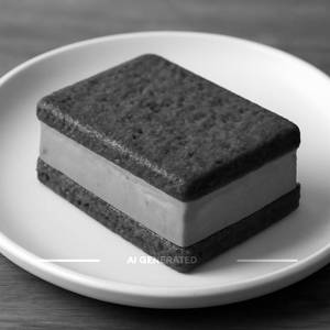 Chocolate sandwich ice cream