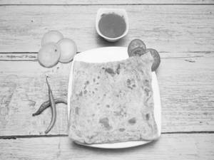 Egg Veechu Paratha
