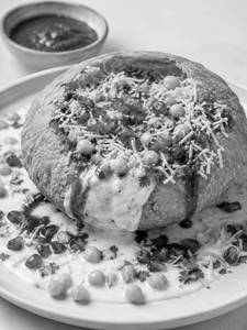 Kachori Chaat.