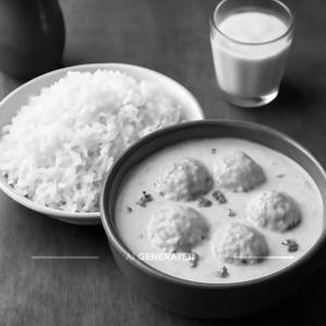 Kadhi Chawal
