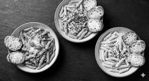 Any Pasta And Cheese Garlic Bread