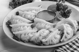 Chicken Cheese Steamed Momos