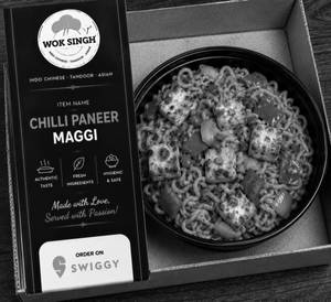 Chilli Paneer Maggi