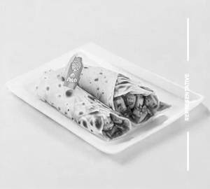 Double Egg Paneer Tikka Roll