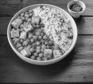 Chole Paneer Rice Bowl