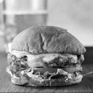 Mushroom Crunch Burger
