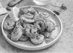 Butter Garlic Prawn Dry
