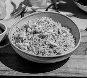 Egg Burnt Garlic Fried Rice