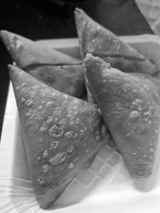 Veg samosa