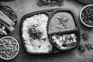 Mutton Dum Biryani Mix Combo