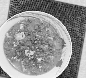 Matar paneer + 5 tawa chapati