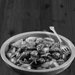 Crispy chilli mushroom