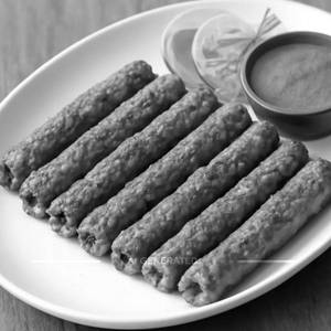 Veg Seekh Kebab (8 Pieces)