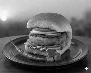 Six Salad Vada Pao