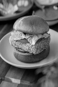 Paneer Crunch Burger