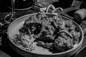Chicken Lollipop Schezwan Dry