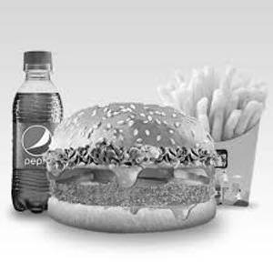 Veg burger combo