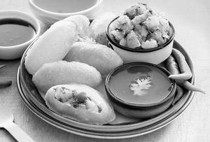Pani Puri (plate)
