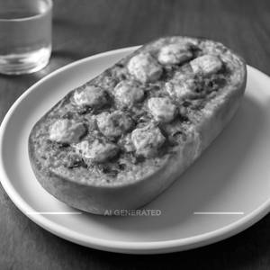 Spicy Paneer Garlic Bread 