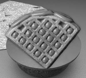 Butter Scotch Euphoria Waffle Sandwich