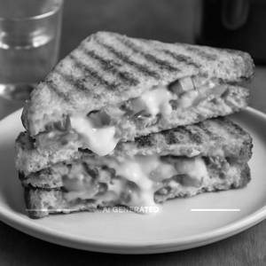 Vegetable Cheese Grill Sandwich
