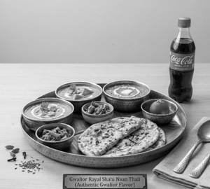 Office & Student Shahi Aloo Naan Thali [Served 1]