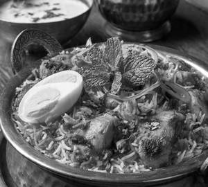 Mini chicken biryani