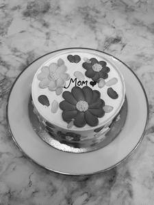 Pineapple Mother's Day Floral Cake 500g