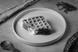 TRIPLE CHOCOLATE WAFFLE