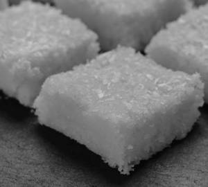 Pink Coconut Burfi