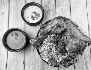Hyderabad Chicken Dum Biryani