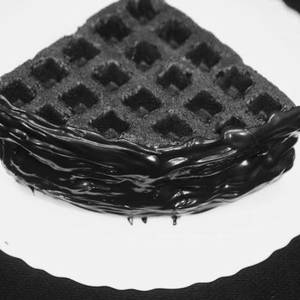 Belgian Chocolate Dark Waffle
