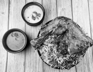 Hyderabadi Chicken Dum Biryani