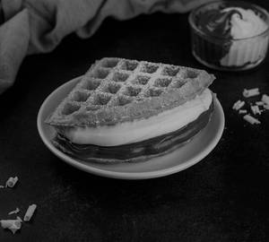 Dark & White Waffle