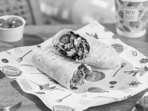 Mexican Tortilla Wrap With Hass Avocado
