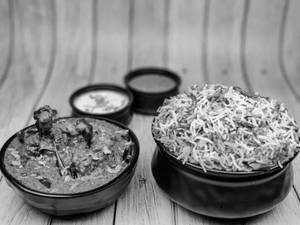 Kalmi Chicken Biryani