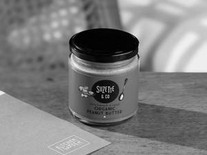 Organic Peanut Butter Jar