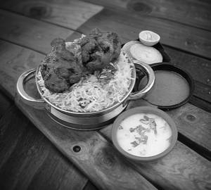 Chicken Kebab Biryani